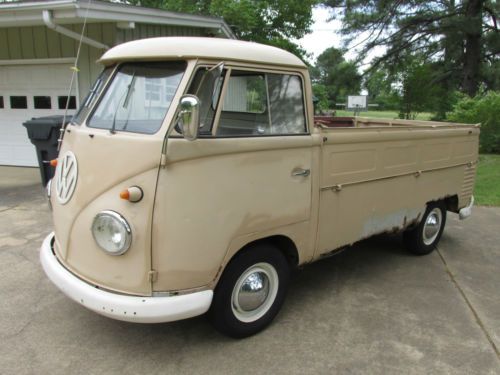 1961 volkswagen bus single cab samba split window runs and drives type 2