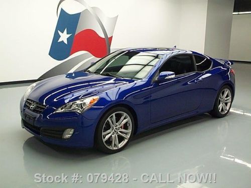 2012 hyundai genesis 3.8 track coupe sunroof nav 34k mi texas direct auto