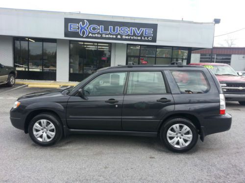 2008 subaru forester x wagon 4-door 2.5l awd*serviced*new front brakes/rotors