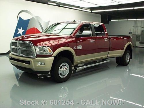 2013 dodge ram 3500 laramie longhorn 4x4 diesel dually texas direct auto