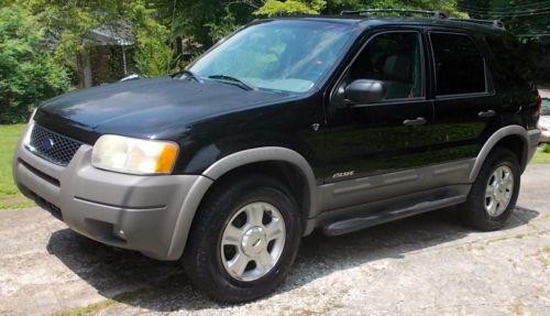 2002 ford escape 4x4 xlt sport utility 4-door 3.0l v-6 leather, drive anywhere!
