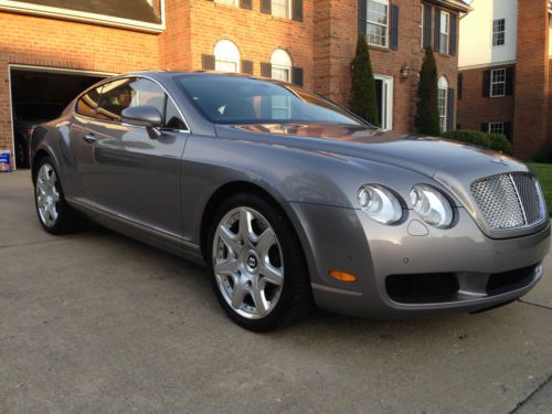 2007 bentley continental gt coupe 2-door 6.0l