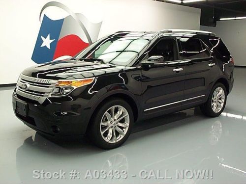 2013 ford explorer htd leather nav rear cam 20&#039;s 42k mi texas direct auto