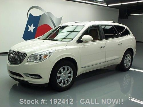 2014 buick enclave premium 7-pass leather nav rear cam texas direct auto