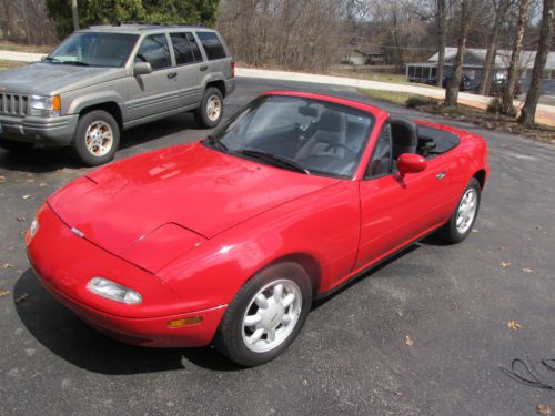 1990 mazda miata mx5 with 29,700 actual miles