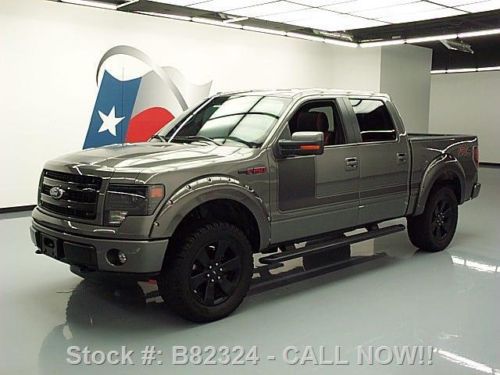 2013 ford f-150 fx4 crew 5.0 4x4 sunroof nav dvd 29k mi texas direct auto