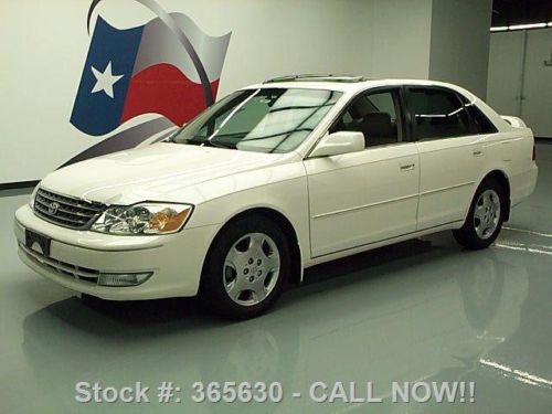 2004 toyota avalon xls sunroof leather jbl audio 77k mi texas direct auto