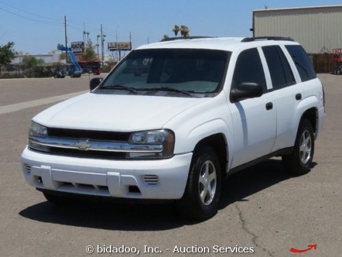 2006 chevrolet trailblazer suv 4.2l v6 auto cold a/c cd cruise municipal owned