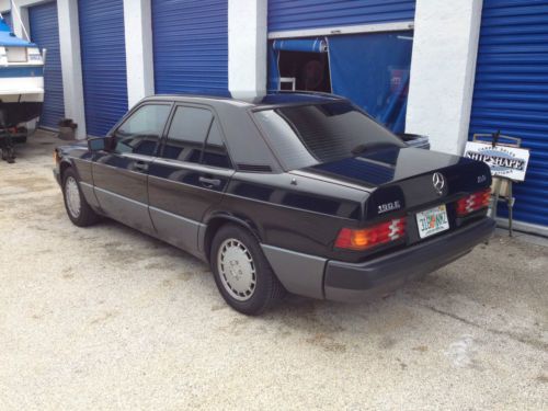 1989 mercedes-benz 190e 2.6 sedan 4-door 2.6l