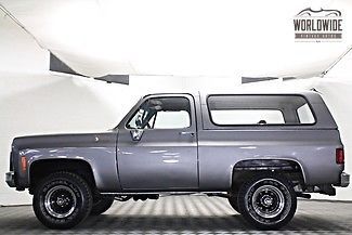 1976 chevy blazer! 350 v8! saginaw 4 speed! fully restored!! beautiful 4x4!