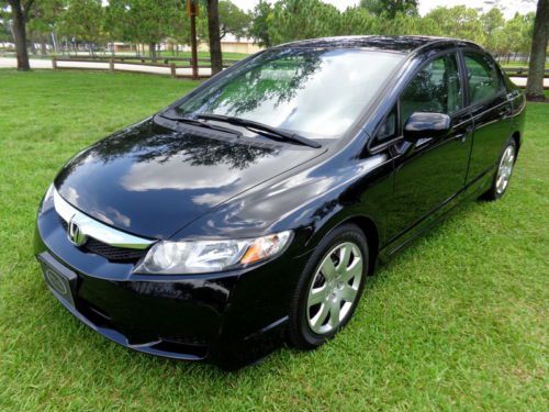 Florida clean carfax 11&#039; civic lx economical 1.8l automatic gas saver no reserve