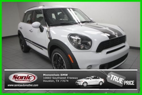 2014 cooper s new turbo 1.6l i4 16v fwd suv premium