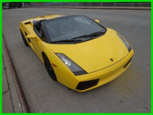 2007 lamborghini gallardo used 5l v10 awd premium e-gear navigation convertable