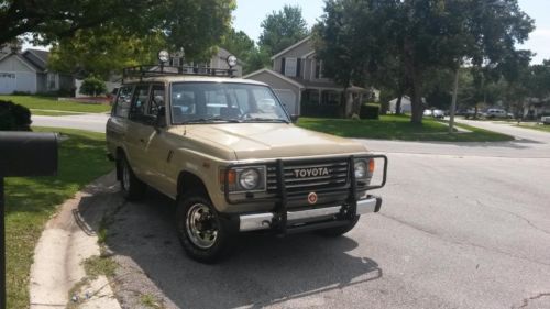 Excellent 1987 land cruiser fj 60