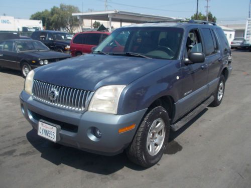 2002 mercury mountaineer no reserve