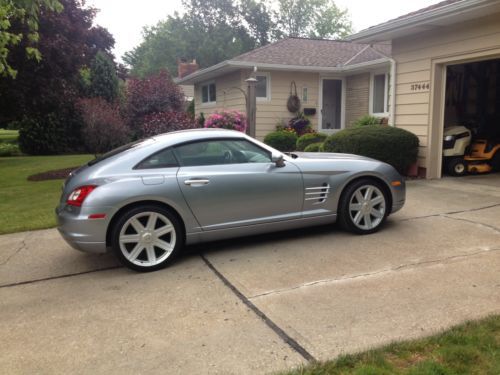 Used 2006 chrysler crossfire limited coupe (lt. blue/gray int) 22,800 miles