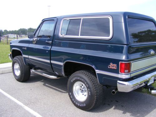 1986 gmc jimmy blazer restored