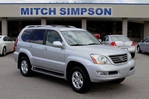 2006 lexus gx 470 suv 4wd totally loaded great 1-owner carfax