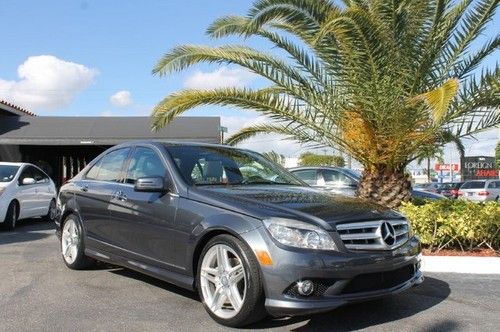 2010 mercedes-benz c300 amg sport! pano roof! ipod! auto! fl