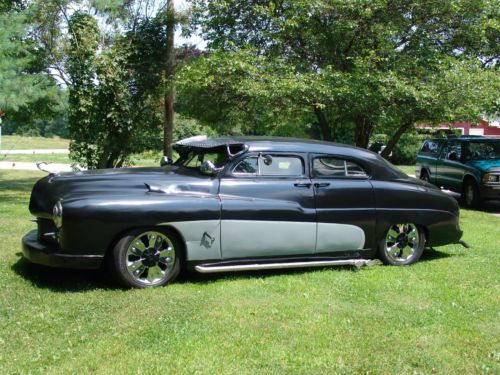 Custom 1950 mercury chopped 4 door lead sled