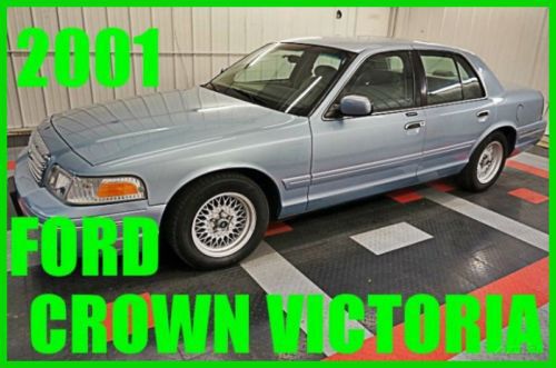 2001 ford crown victoria sedan v8! nice! 60+ photos! sharp! must see!