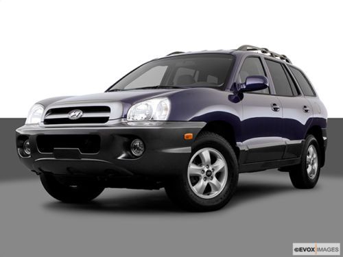 2005 hyundai santa fe lx sport utility 4-door 3.5l