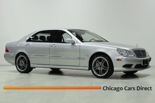 06 s65 amg twin turbo v12 navigation ac heated seats xenon 19s bose clean