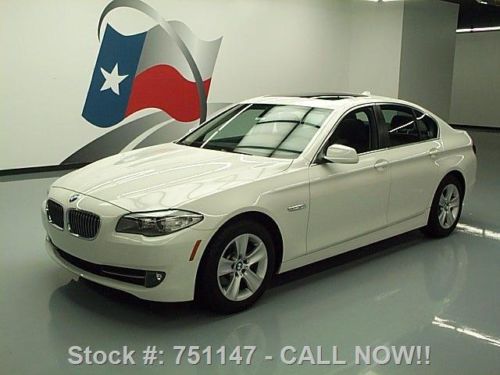 2011 bmw 528i auto sunroof leather nav one owner 15k mi texas direct auto