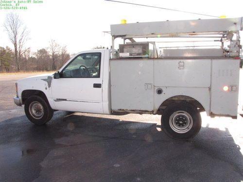 1999 chevrolet c3500 work truck w/ 5.7 liter v-8 vortec engine