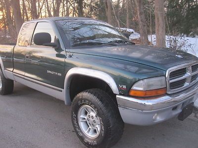 1998 dodge dakota 4x4 ex.cab 3.9ltr 6cyl w/air highbidwins