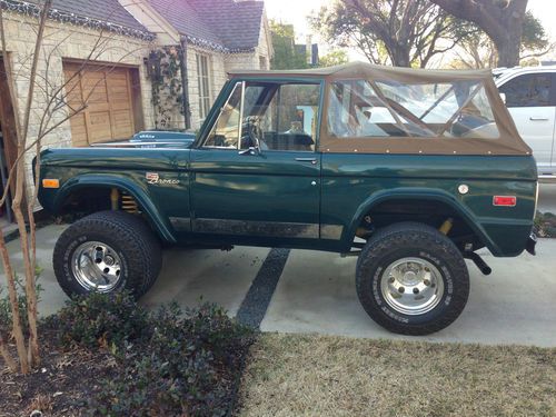 1976 ford bronco sport 4/4 dss 427 w crate dart 700hp fresh 66-77 bobtail