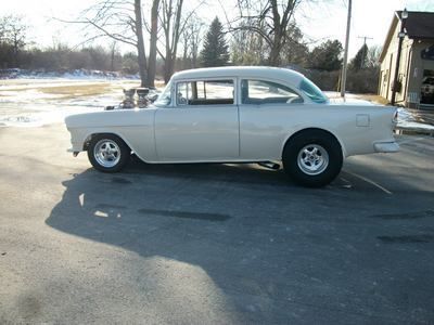 Blown nostalgic 55 chevy