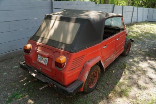 1973 volkswagen thing base 1.6l