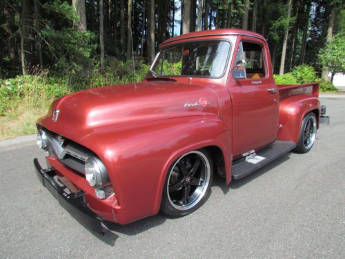 1955 ford f-100 resto-rod fresh 394ci olds