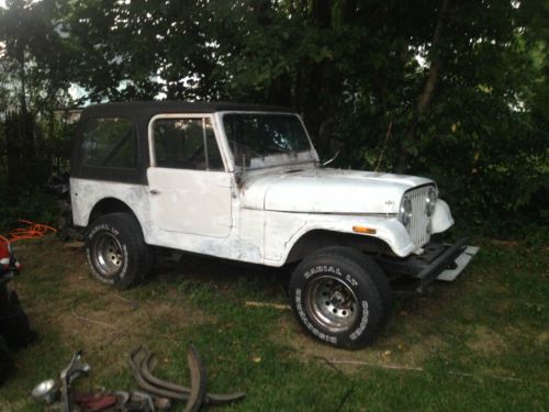 1979 jeep cj7 needs work