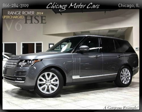 2014 land rover range rover hse v6 full size vision assist only 50mls msrp $94k+