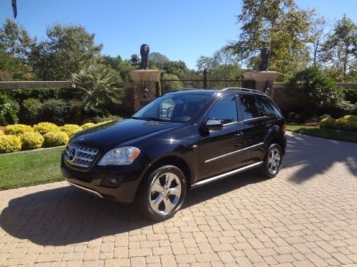 2009 mercedes-benz ml320 bluetec* extended warranty* back-up cam* htd seats*hid