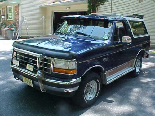 1994 ford bronco 5.0 eddie bauer no reserve