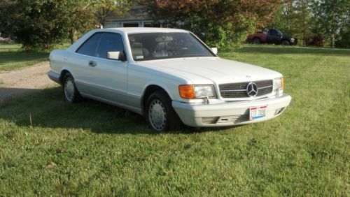 1990 mercedes-benz 560sec base coupe 2-door 5.6l