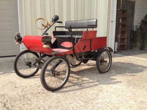 1903 curved-dash oldsmobile replica shriner car go cart parade car