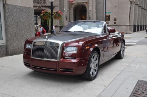 2013 rolls royce phantom drophead coupe.  red velvet with seashell.