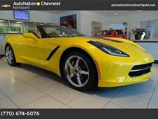 2014 chevrolet corvette stingray 2dr conv w/3lt
