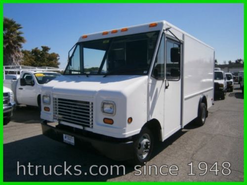 Used 2007 ford e350 12 foot step van walk in bread truck 5.4l v8 gas automatic