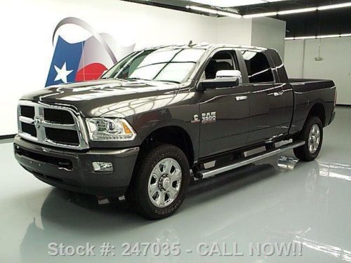 2014 ram 3500 laramie ltd mega diesel 4x4 sunroof nav  texas direct auto