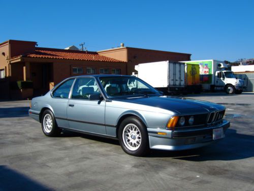 No reserve! 1988 bmw e24 635csi - automatic w/manual conversion parts m3 m5 m6