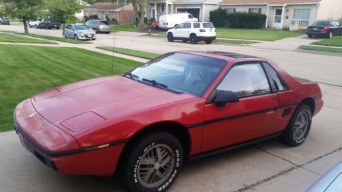 1984 pontiac fiero base coupe 2-door 2.5l