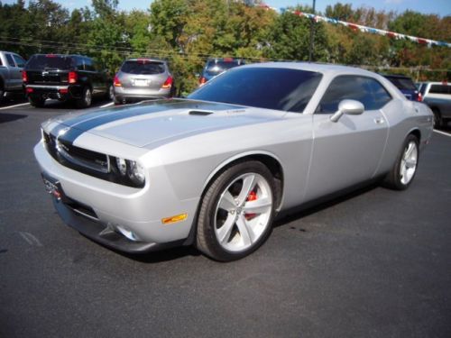 2010 challenger srt8 6 speed manual 6.1l hemi esp leather moonroof navi 45k