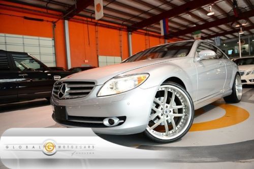 08 mercedes cl550 47k premium 1 harmon kardon nav pdc keyless vent seats