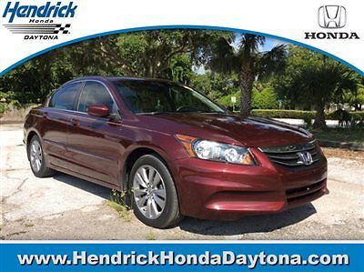 Honda accord sedan 4dr i4 automatic ex-l low miles automatic gasoline 2.4l dohc