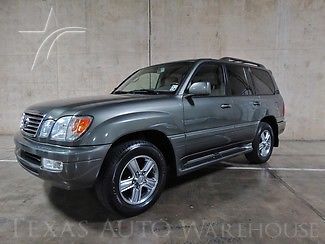 2006 lexus lx 470 green 1 owner navigation levinson suv 25 service records